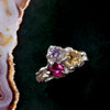 Rockpool - pink garnet, citrine & amethyst