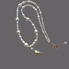 Rainbow kelp shell necklace