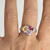 Rockpool - pink garnet, citrine & amethyst