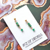 Emerald studs