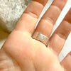 Larimar shield ring