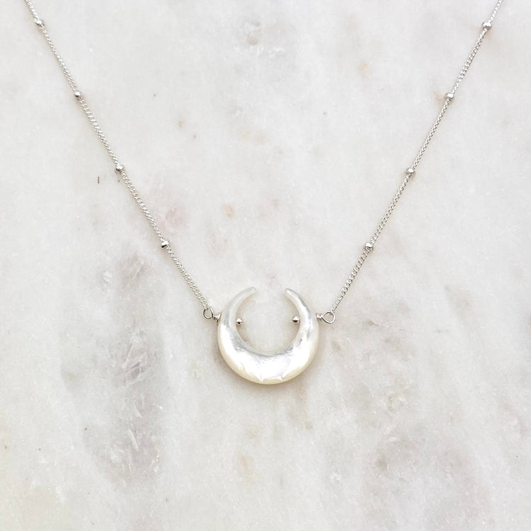 New Moon  - white shell